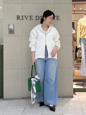 Mihoさん（レディース・161cm）の春コーディネート