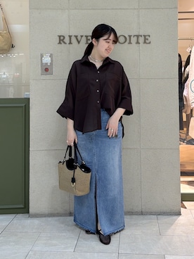 Mihoさん（レディース・161cm）の春コーディネート