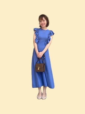 「tocco closet（トッコ　クローゼット）のアイテム（ワンピース/ドレス）」を使った、Peggyさん（レディース・160cm）の夏コーディネート