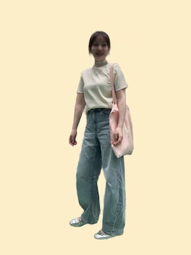 「KBF（ケイビーエフ）のアイテム」を使った、Peggyさん（レディース・160cm）の夏コーディネート