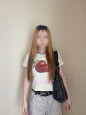 「SHEPP（シープ）のアイテム」を使った、lliqu09さん（レディース・153cm）の夏コーディネート