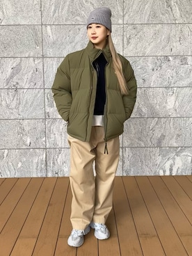 okadaさん（レディース・163cm）の冬コーディネート