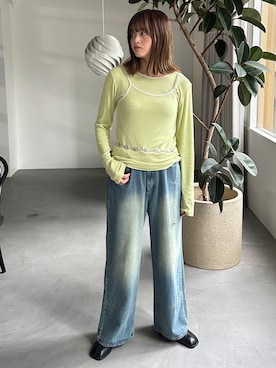 「レイヤードstyle」｜PILITさん（レディース・155cm）の秋コーディネート