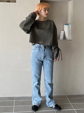 「adidas Originals（アディダスオリジナルス）のアイテム」を使った、PILITさん（レディース・158cm）の秋コーディネート