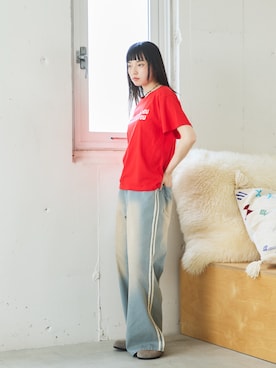 「PILIT（ピリット）のアイテム」を使った、PILITさん（レディース・164cm）の春コーディネート