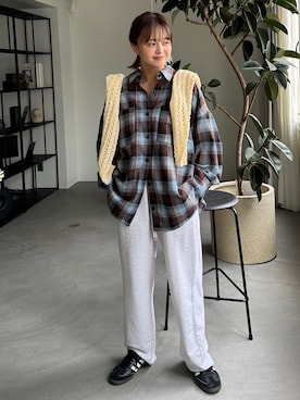 「アイテム（その他）」を使った、PILITさん（レディース・155cm）の秋コーディネート