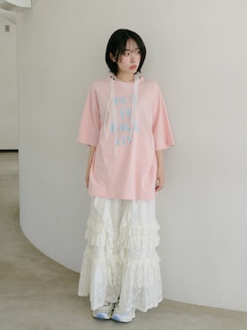 「PILIT（ピリット）のアイテム」を使った、PILITさん（レディース・159cm）の春コーディネート