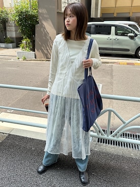「アイテム（その他）」を使った、PILITさん（レディース・155cm）の秋コーディネート