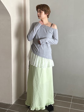 「アイテム（その他）」を使った、PILITさん（レディース・158cm）の夏コーディネート