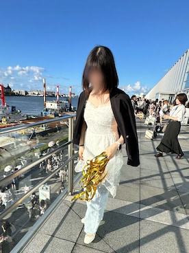 「GRL（グレイル）のアイテム（パンツ）」を使った、squt04さん（レディース・166cm）の夏コーディネート