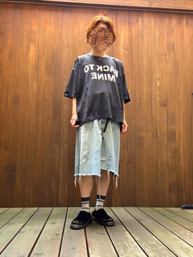 「Dr. Martens（ドクターマーチン）のアイテム」を使った、bbkoさん（骨格ウェーブ・レディース・164cm）の秋コーディネート