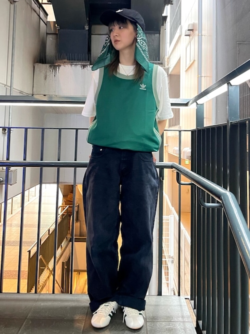 adidas★国内発送★アディカラー モック アイレット ベスト adidas タンクトップ アディカラー モック アイレット ベスト