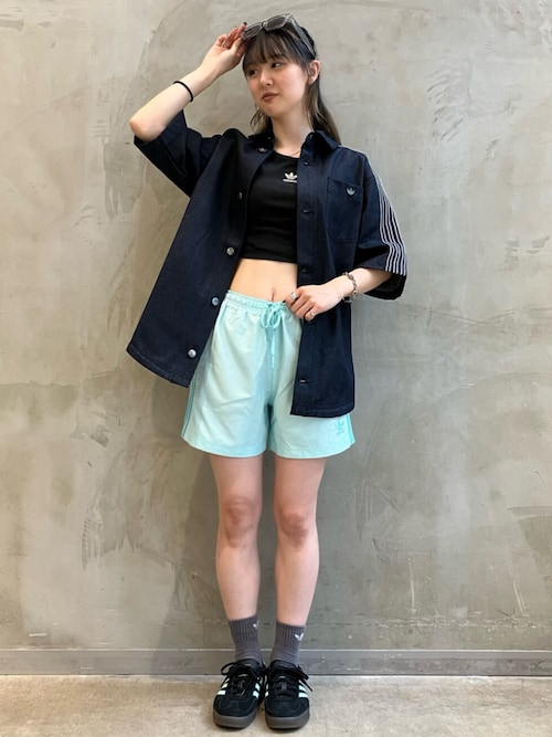 デニム半袖シャツ / アディダスオリジナルス adidas Originals