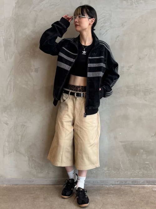 エッセンシャルズ リブ Tシャツ / アディダスオリジナルス