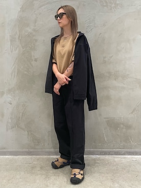 RTさんの「スケートボーディング ファイヤーバード トラックジャケット（ジェンダーニュートラル） / アディダスオリジナルス adidas Originals」を使ったコーディネート
