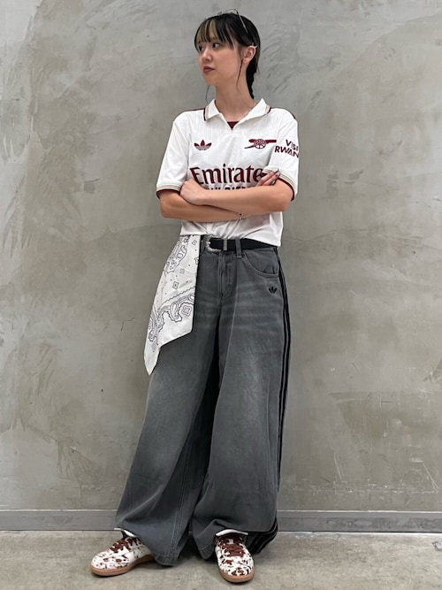 アディカラー デニム ADILENIUM パンツ JV7455 size 26 adidas ジーンズ デニム デニムパンツ アディカラー Adilenium