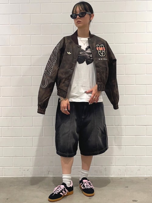 アディダス　メリノ　デニム　ショートパンツ　Mサイズ adidas（アディダス） パンツ タイショーン デニム ショートパンツ