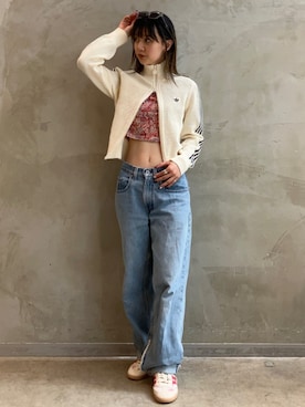 「アイテム（ジャケット/アウター、ホワイト系）」を使った、RTさん（レディース・160cm）の夏コーディネート