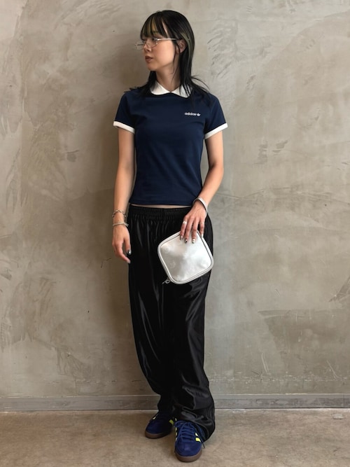 Originals（adidas） - アディダス ファイヤーバード 刺繍ロゴ トラックパンツ ジャージ ブラック L8 ファイヤーバード アディカラー メタリック トラックパンツ