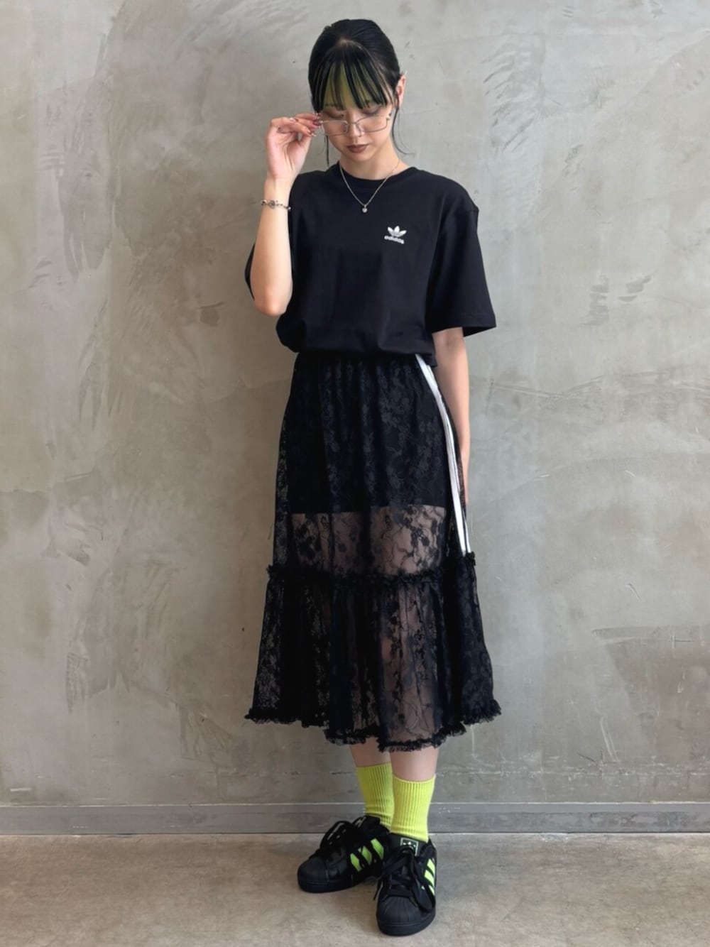 アディダス オリジナルス レーススカート、スーパースターII