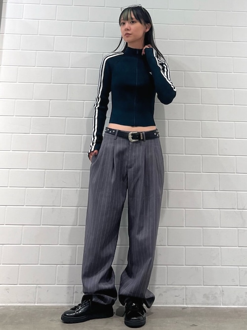 adidas アディカラースリーストライプススリムニットトラックトップ アディダス アディカラー スリーストライプス スリム ニット