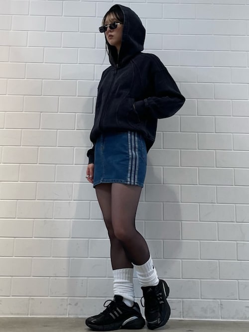 スリーストライプス スカート デニム / アディダスオリジナルス adidas