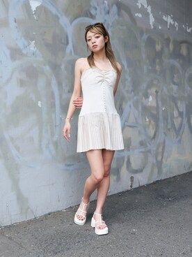 佐島里香さん（レディース・160cm）の夏コーディネート