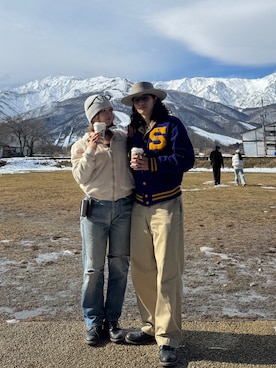 「RRL（ダブル アール エル）のアイテム」を使った、yusuke    さん（メンズ・173cm）の冬コーディネート