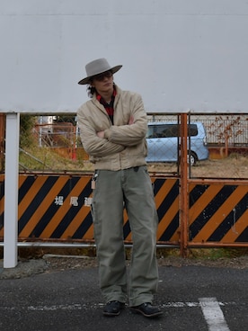 「アイテム（アンダーウェア）」を使った、yusuke    さん（メンズ・173cm）の秋コーディネート