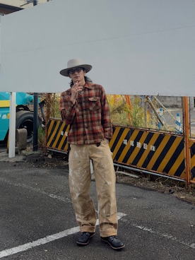 「アイテム（キーホルダー）」を使った、yusuke    さん（メンズ・173cm）の秋コーディネート