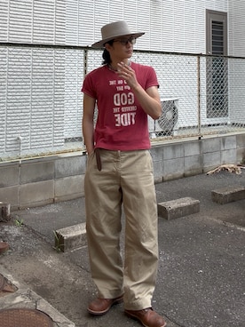「Nine Tailor（ナインテイラー）のアイテム」を使った、yusuke    さん（メンズ・173cm）の夏コーディネート