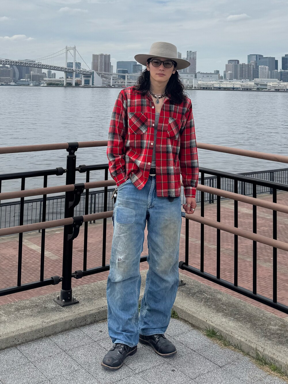 RRL（ダブル アール エル）の「レザー キー フォブ（キーホルダー