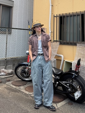 「アイテム（コインケース）」を使った、yusuke    さん（メンズ・173cm）の夏コーディネート