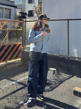 「RRL（ダブル アール エル）のアイテム」を使った、yusuke    さん（メンズ・173cm）の冬コーディネート