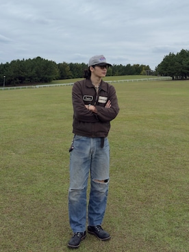 「アイテム（アンダーウェア）」を使った、yusuke    さん（メンズ・173cm）の秋コーディネート