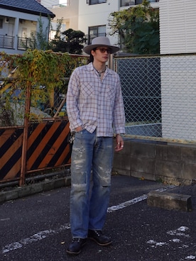 「アイテム（財布）」を使った、yusuke    さん（メンズ・173cm・20代）の秋コーディネート