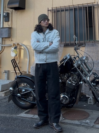 「RED WING（レッドウィング）のRED WING IRON RANGER レッドウイング アイアンレンジャー（ブーツ）」を使った、yusuke    さん（メンズ・173cm）の冬コーディネート