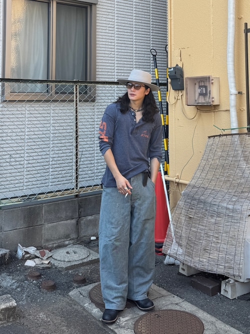 USED/古着》実物 USED スイス軍 1950年代 前期型 ヴィンテージ デニム