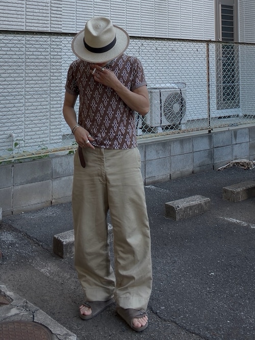 「BIRKENSTOCK(ビルケンシュトック)のBIRKENSTOCK / ビルケン 別注 チューリッヒ コンクリートグレー ナロー(サンダル)」を使った、yusuke さん(メンズ・173cm)の夏コーディネート