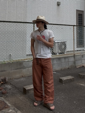 「RRL（ダブル アール エル）のアイテム」を使った、yusuke    さん（メンズ・173cm）の夏コーディネート