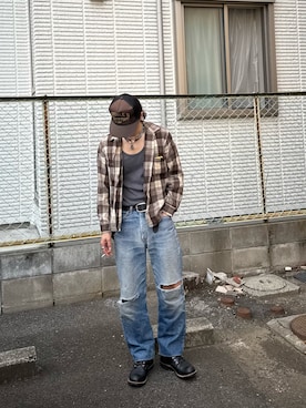「アイテム（コインケース）」を使った、yusuke    さん（メンズ・173cm）の秋コーディネート
