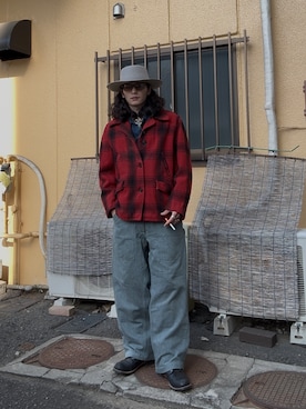 「RRL（ダブル アール エル）のアイテム」を使った、yusuke    さん（メンズ・173cm）の冬コーディネート