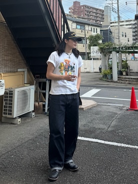 「アイテム（トップス）」を使った、yusuke    さん（メンズ・173cm）の夏コーディネート