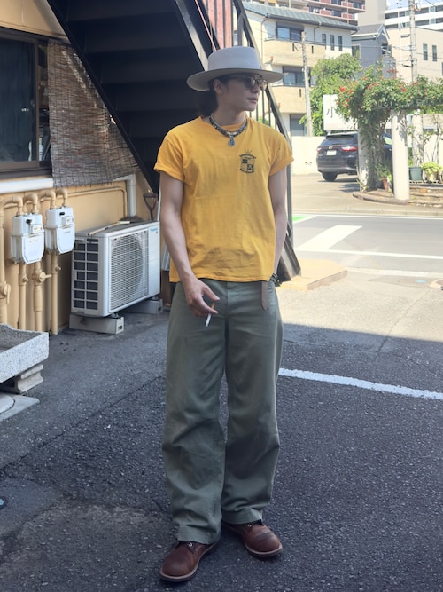 「RED WING(レッドウィング)のRED WING IRON RANGER レッドウイング アイアンレンジャー(ブーツ)」を使った、yusuke さん(メンズ・173cm)の春コーディネート
