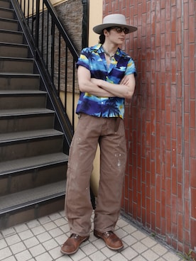 「sot（ソット）のアイテム」を使った、yusuke    さん（メンズ・173cm）の夏コーディネート