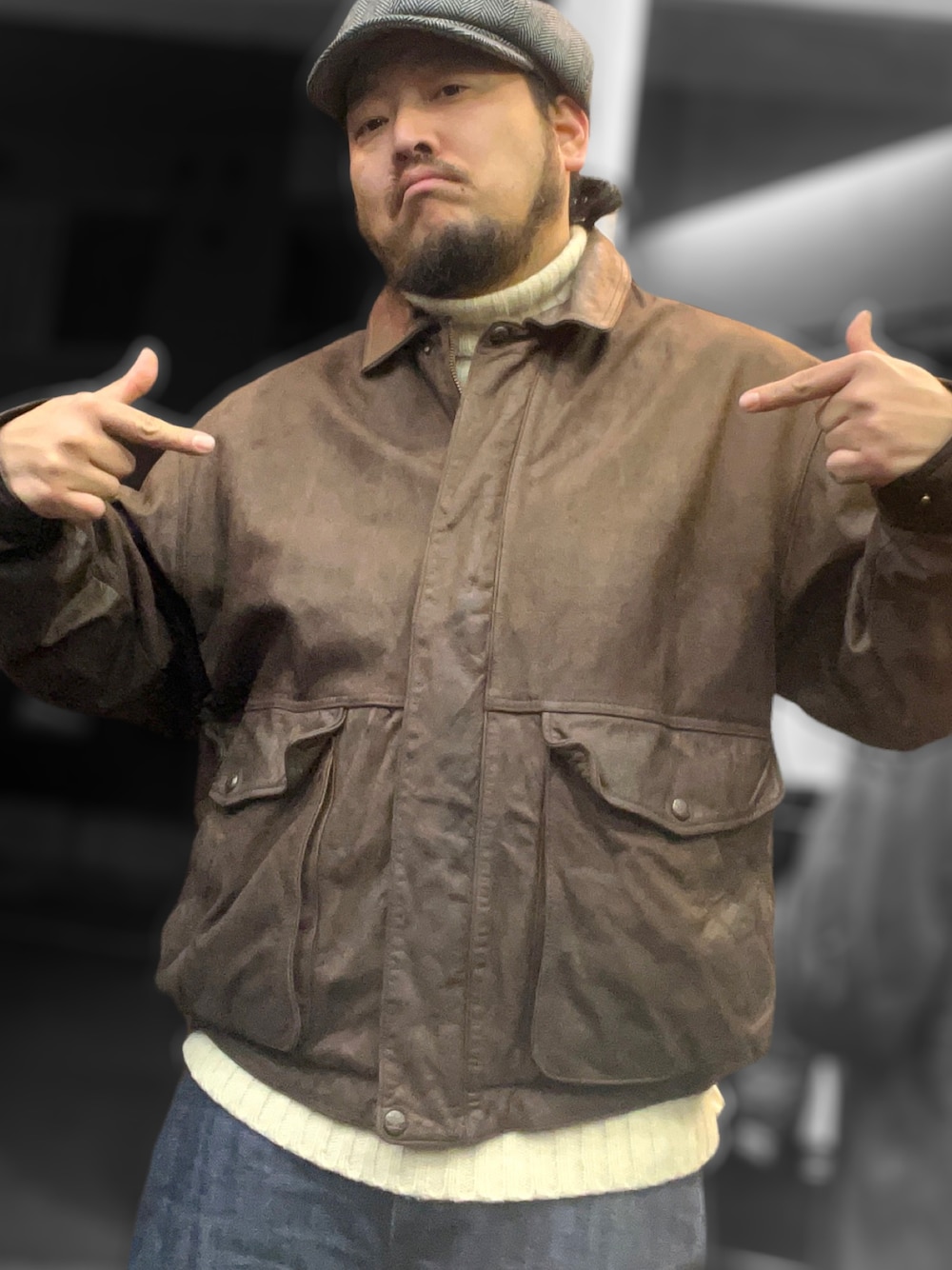 ティンバーランド　レザージャケット 00s Timberland cowhide leather jacket | sui & s