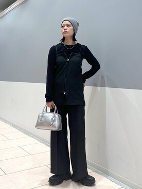 「アイテム（その他トップス）」を使った、mikaさん（レディース・163cm・20代）の秋コーディネート