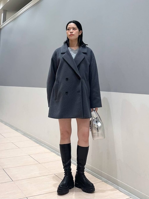 セール】ウールライクZIPミニスカート 284374（スカート）｜LOWRYS