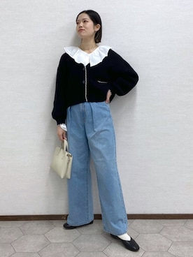 mikaさん（レディース・163cm）の春コーディネート