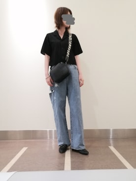 「美容室」｜A🐻さん（レディース・161cm）の秋コーディネート